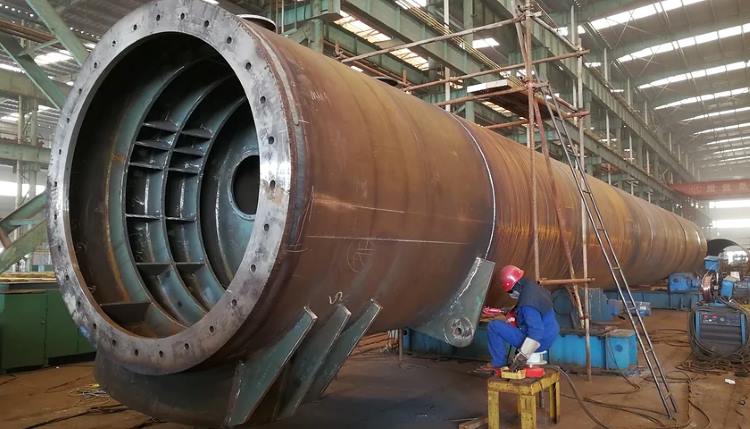 Mare_Harbour_Steel_Dolphin_Pipes _Falkland_Islands_1_Workshop-Production